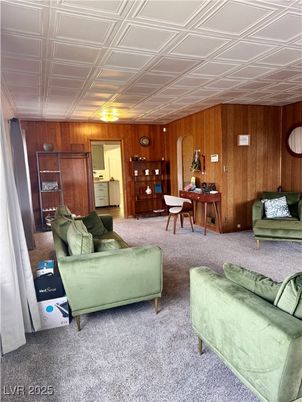 Interior, Living room, Wooden Walls