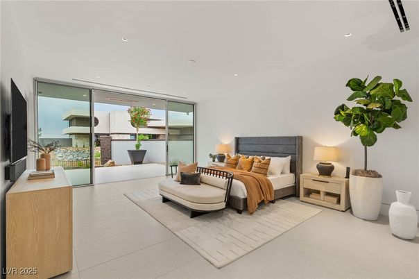 Bedroom, Interior, Recessed Lighting, Water