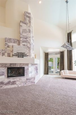 Fireplace, Interior, Pendant Lights, Recessed Lighting