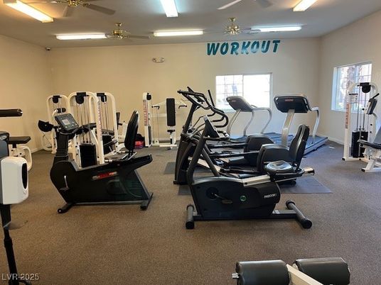 Fitness Equipment, Gym, Interior