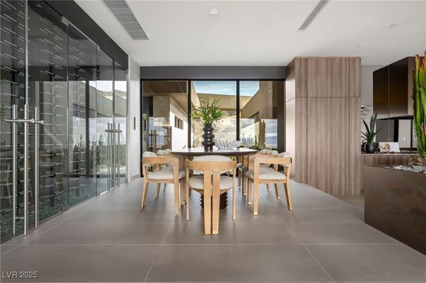 Dining room, Interior, Recessed Lighting