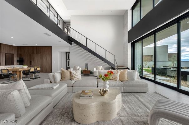 Dining room, Interior, Kitchen, Living room, Recessed Lighting
