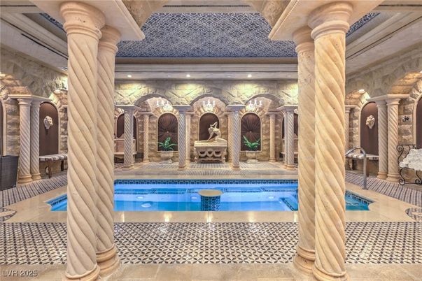 Pool, Stone Walls