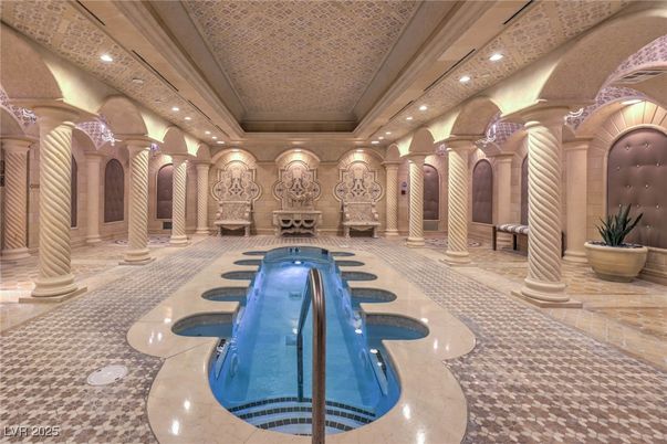 Interior, Pool, Recessed Lighting