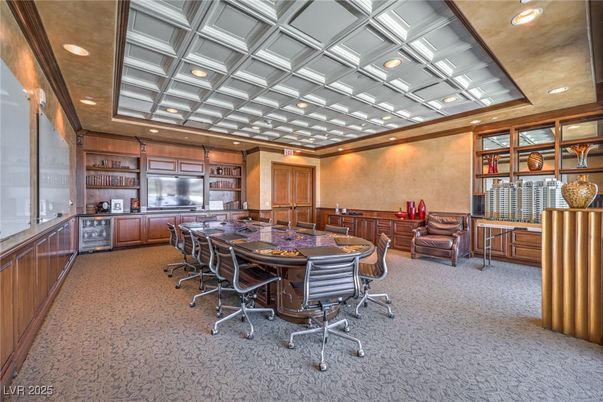 Game Room, Interior, Recessed Lighting