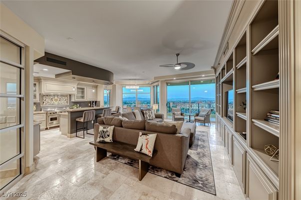 Interior, Kitchen, Living room, Recessed Lighting, Water