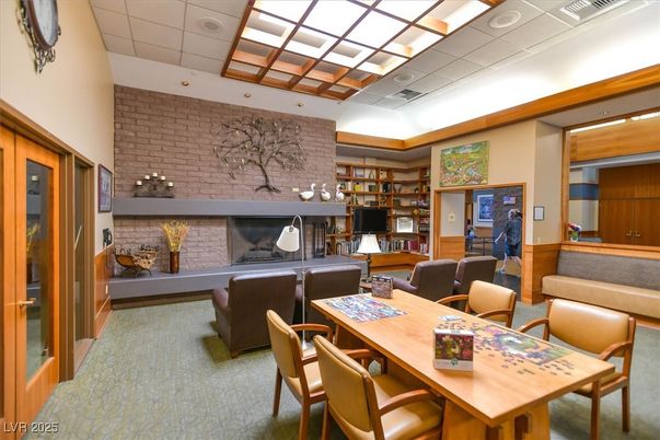 Interior, Living room, Recessed Lighting, Stone Walls
