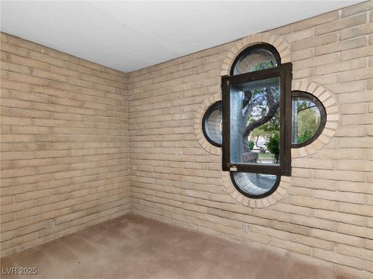 Empty room, Interior, Stone Walls, Wooden Walls