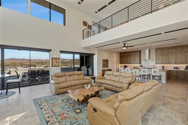 Dining room, Interior, Kitchen, Living room, Recessed Lighting