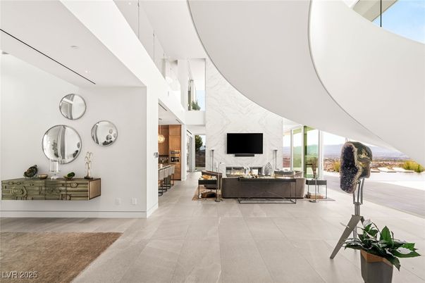 Fireplace, Interior, Living room, Recessed Lighting
