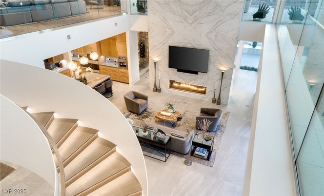 Fireplace, Interior, Living room, Marble Walls