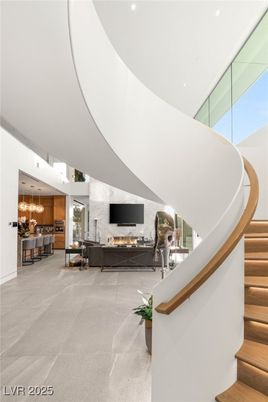 Fireplace, Interior, Kitchen, Pendant Lights, Recessed Lighting