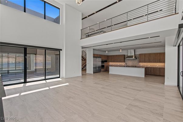 Interior, Kitchen, Pendant Lights, Wood Texture Flooring