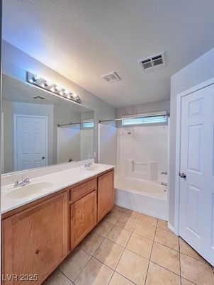 Bathroom, Dual Sink Vanities, Glass Shower, Interior