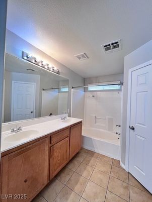 Bathroom, Dual Sink Vanities, Glass Shower, Interior