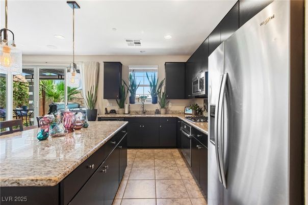 Interior, Kitchen, Pendant Lights, Recessed Lighting