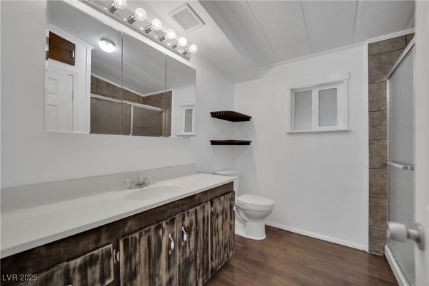 Bathroom, Interior, Wood Texture Flooring