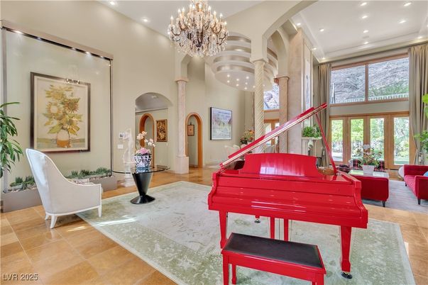 Chandelier, Interior, Recessed Lighting