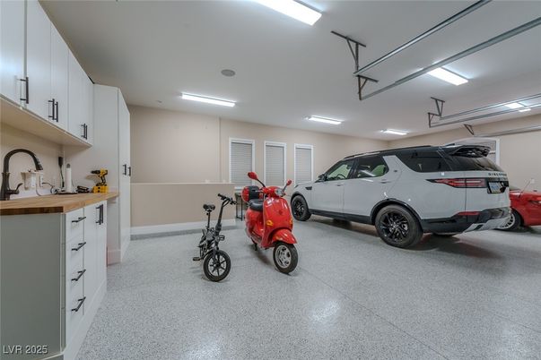 Garage, Interior, Recessed Lighting
