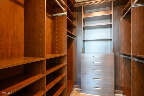 Interior, Walk-in Closets, Wood Texture Flooring