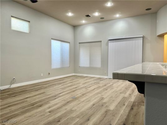 Interior, Recessed Lighting, Wood Texture Flooring