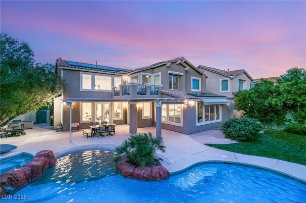 Exterior, Pool, Solar Panels