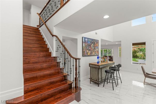 Interior, Marble, Recessed Lighting
