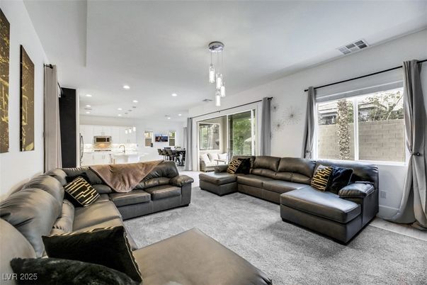 Dining room, Interior, Kitchen, Living room, Pendant Lights, Recessed Lighting