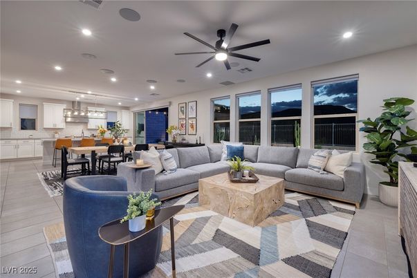 Dining room, Interior, Kitchen, Living room, Pendant Lights, Recessed Lighting