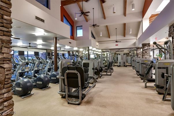 Fitness Equipment, Gym, Interior