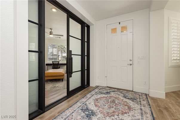 Interior, Recessed Lighting, Wood Texture Flooring