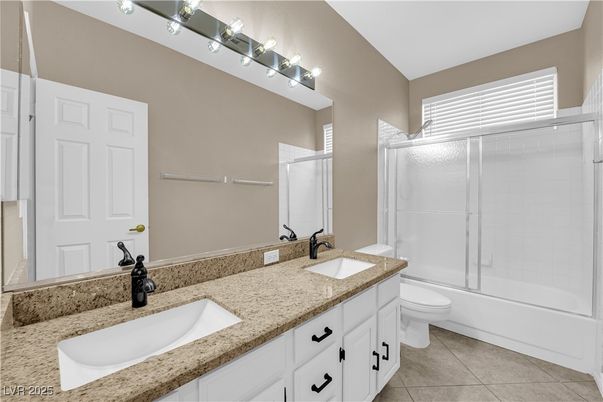 Bathroom, Dual Sink Vanities, Glass Shower, Interior