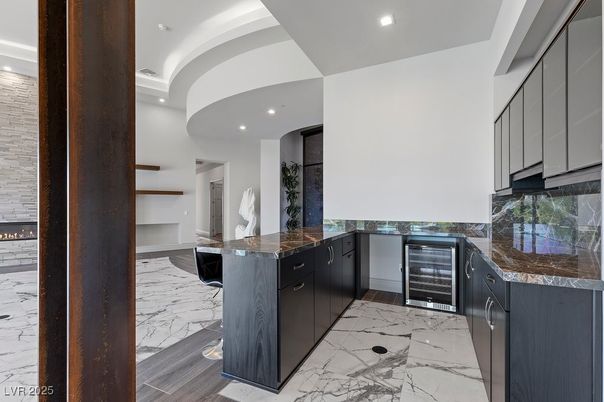 Interior, Marble, Recessed Lighting
