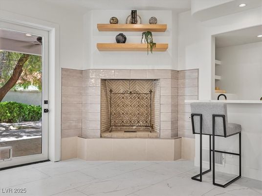 Interior, Marble, Recessed Lighting