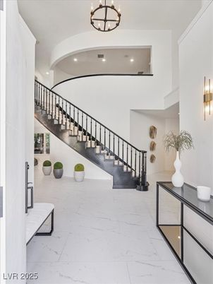 Interior, Marble, Pendant Lights, Recessed Lighting