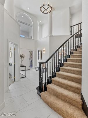 Interior, Marble, Recessed Lighting