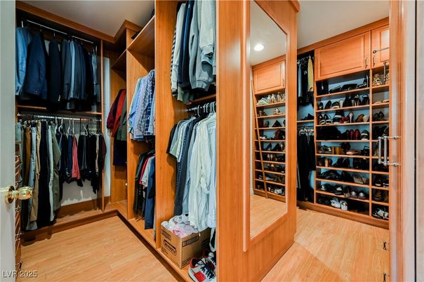 Interior, Recessed Lighting, Walk-in Closets, Wood Texture Flooring