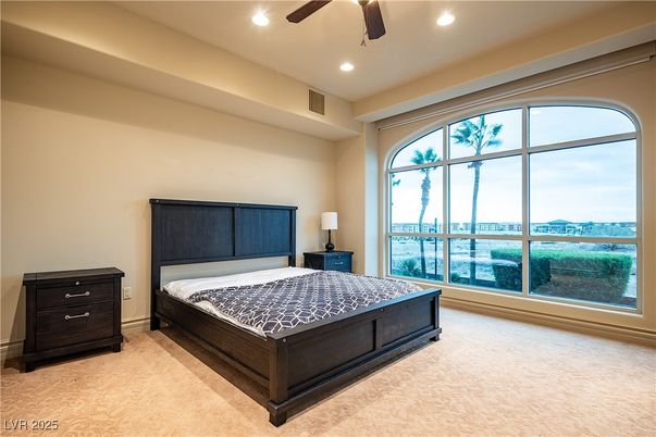 Bedroom, Interior, Recessed Lighting, Water
