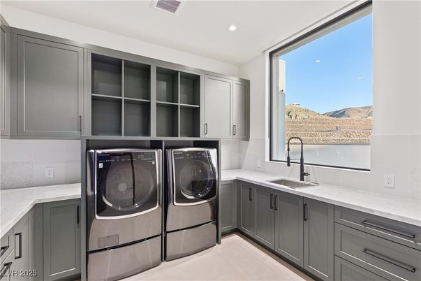 Interior, Recessed Lighting, Washer