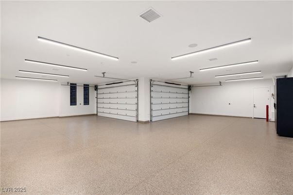 Garage, Interior, Recessed Lighting