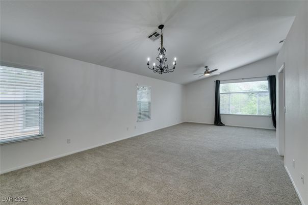 Chandelier, Empty room, Interior