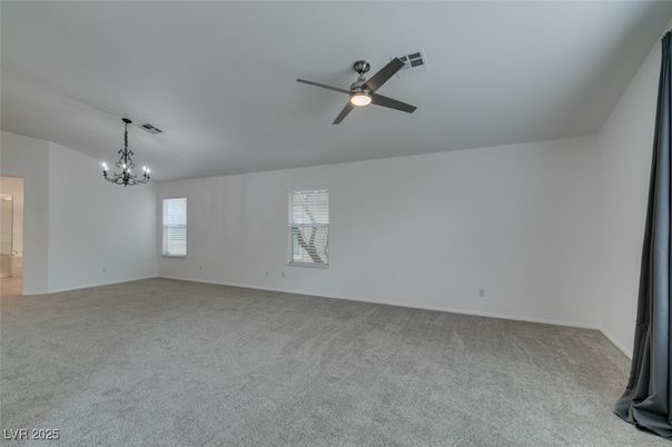 Chandelier, Empty room, Interior