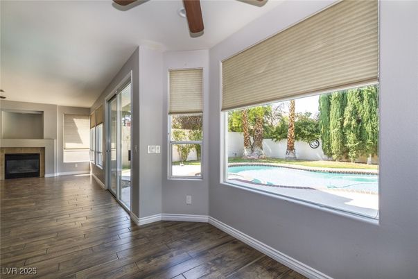 Fireplace, Interior, Wood Texture Flooring