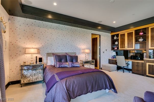 Bedroom, Home Office, Interior, Recessed Lighting