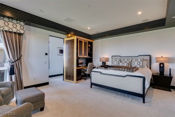 Bedroom, Home Office, Interior, Recessed Lighting