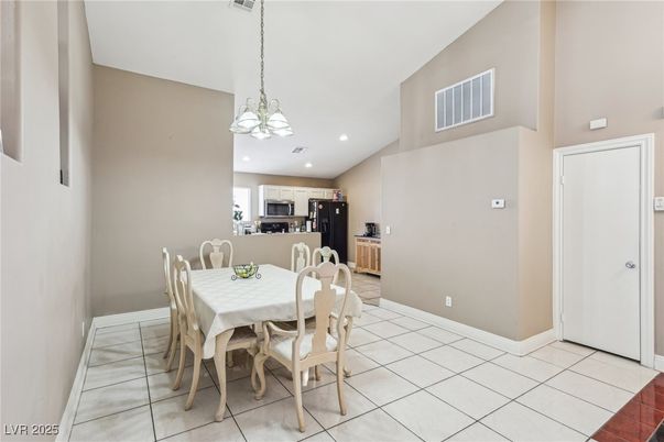Dining room, Interior, Kitchen, Pendant Lights, Recessed Lighting
