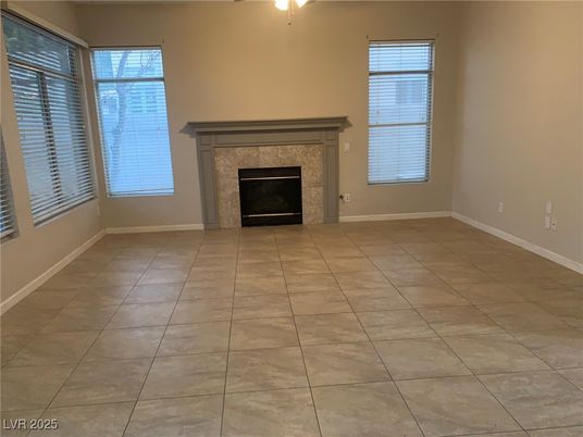 Empty room, Fireplace, Interior