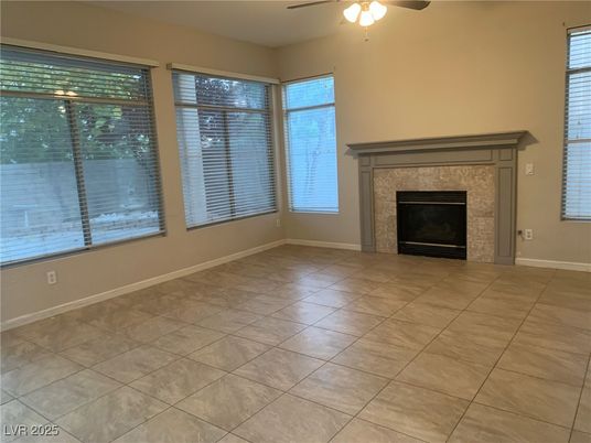 Empty room, Fireplace, Interior