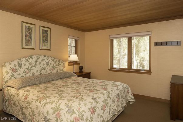 Bedroom, Interior, Wooden Ceilings