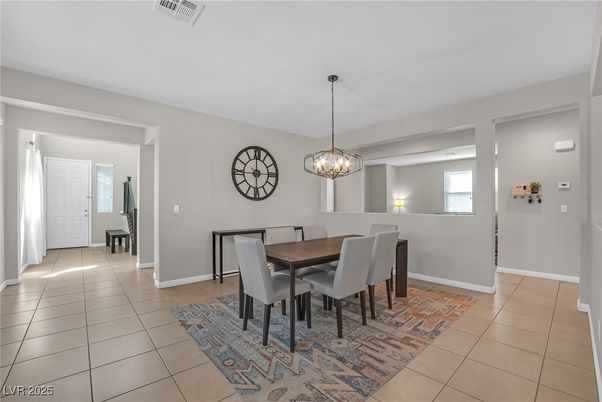 Dining room, Interior, Pendant Lights
